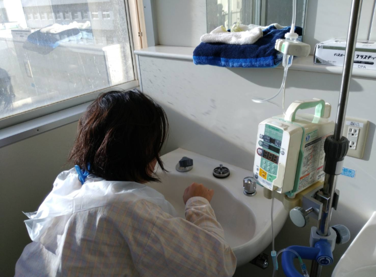 のの鍼灸室 入院中